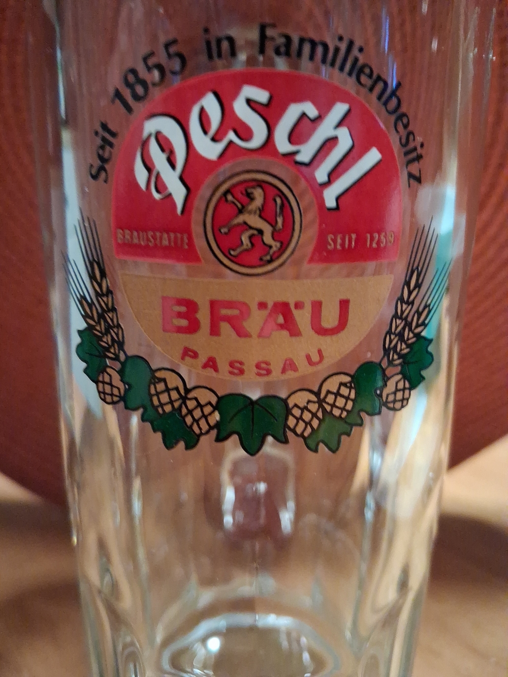 Peschl Vintage Beer Mug Brau Passau - Picture 2 of 10